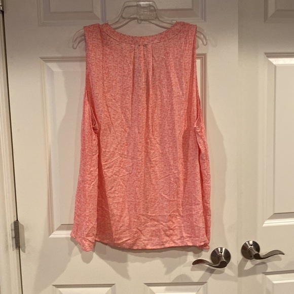 2 X Anne Carson sleeveless blouse in red/orange - NWT - Picture 3 of 3